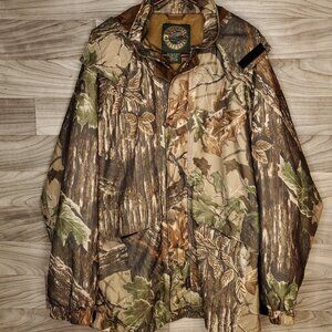 Whitewater Outdoors Gore-tex Jacket Men XL Realtree Camo Hooded Mesh Hunting